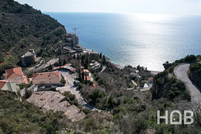 À vendre, Plot, 1580 m², Budva