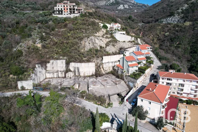 À vendre, Plot, 1580 m², Budva