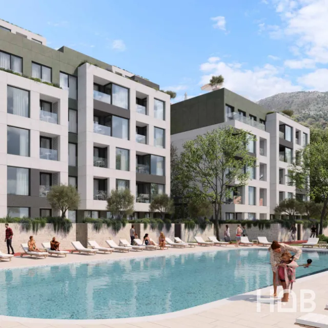 For Sale, Apartment In New Building, 27 m², Tivat