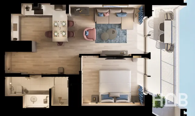 Satılık, Apartment In New Building, Budva