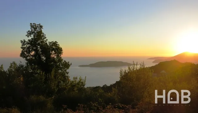 À vendre, Plot, 968 m², Budva