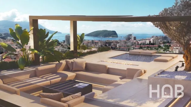 Satılık, Apartment In New Building, 267.58 m², Budva