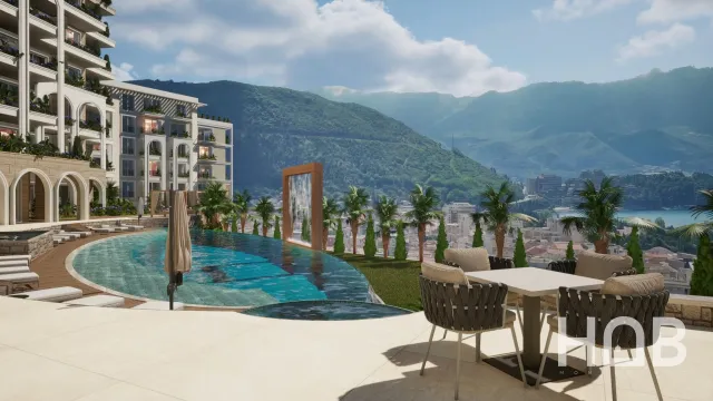 En venta, Apartment In New Building, 37 m², Budva