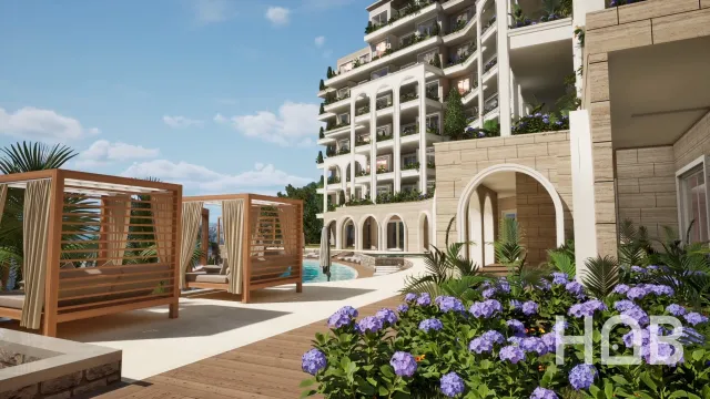 En venta, Apartment In New Building, 37 m², Budva
