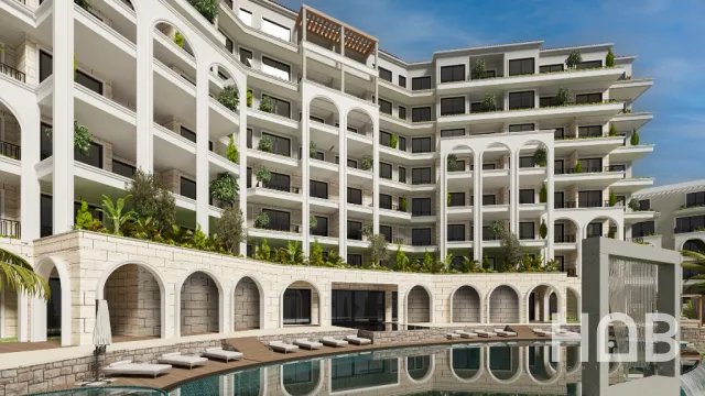 En venta, Apartment In New Building, 37 m², Budva