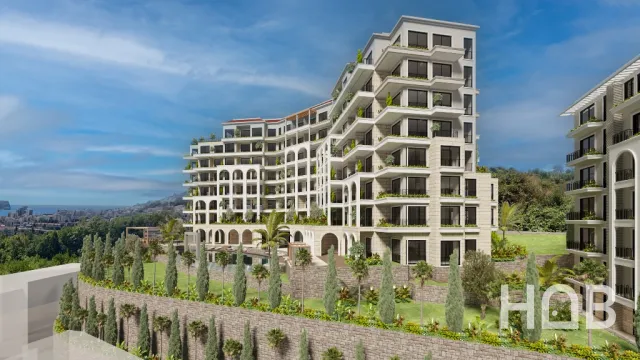 En venta, Apartment In New Building, 37 m², Budva
