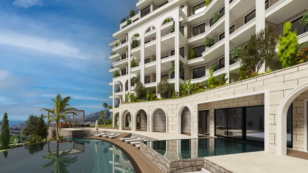 En venta, Apartment In New Building, 37 m², Budva