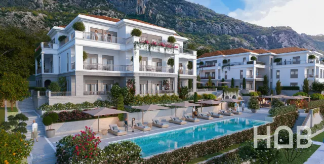 للبيع, Apartment In New Building, 54 m², Kotor