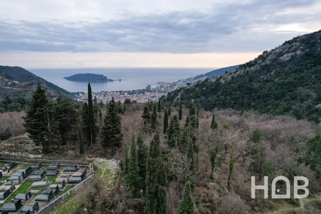 À vendre, Plot, 1080 m², Budva