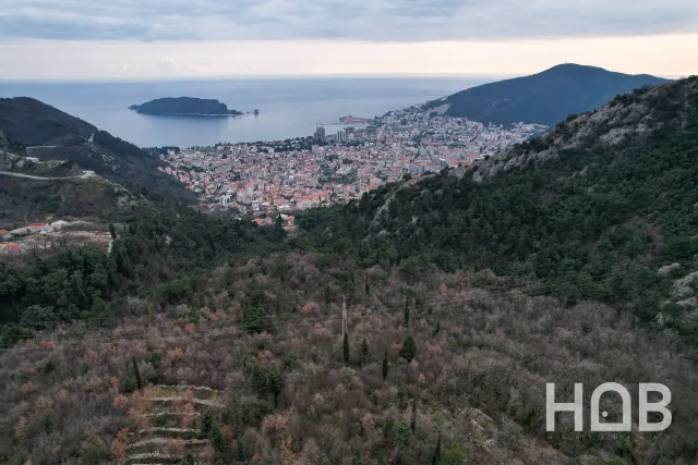 À vendre, Plot, 1080 m², Budva