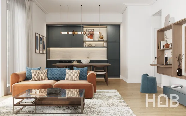 للبيع, Apartment In New Building, 46 m², Tivat