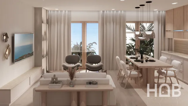 للبيع, Apartment In New Building, 46 m², Tivat