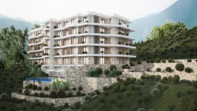 Satılır, Apartment In New Building, 52 m², Budva