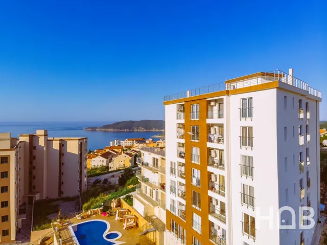 Satılık, Daire, 116 m², Budva