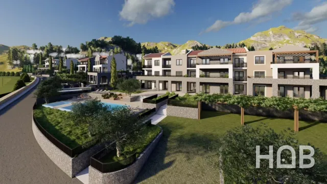 Na prodaju, Apartment In New Building, 48 m², Budva