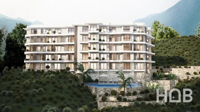 Na prodaju, Apartment In New Building, 50 m², Budva
