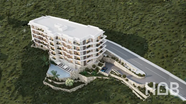 Na prodaju, Apartment In New Building, 50 m², Budva