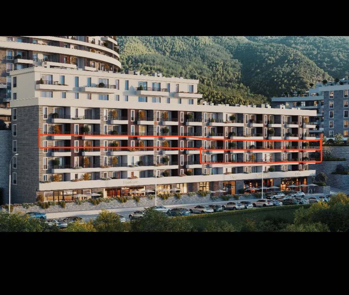 À vendre, Apartment In New Building, 28 m², Budva