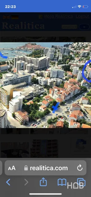 Stan na prodaju u Budvi, 44 m²